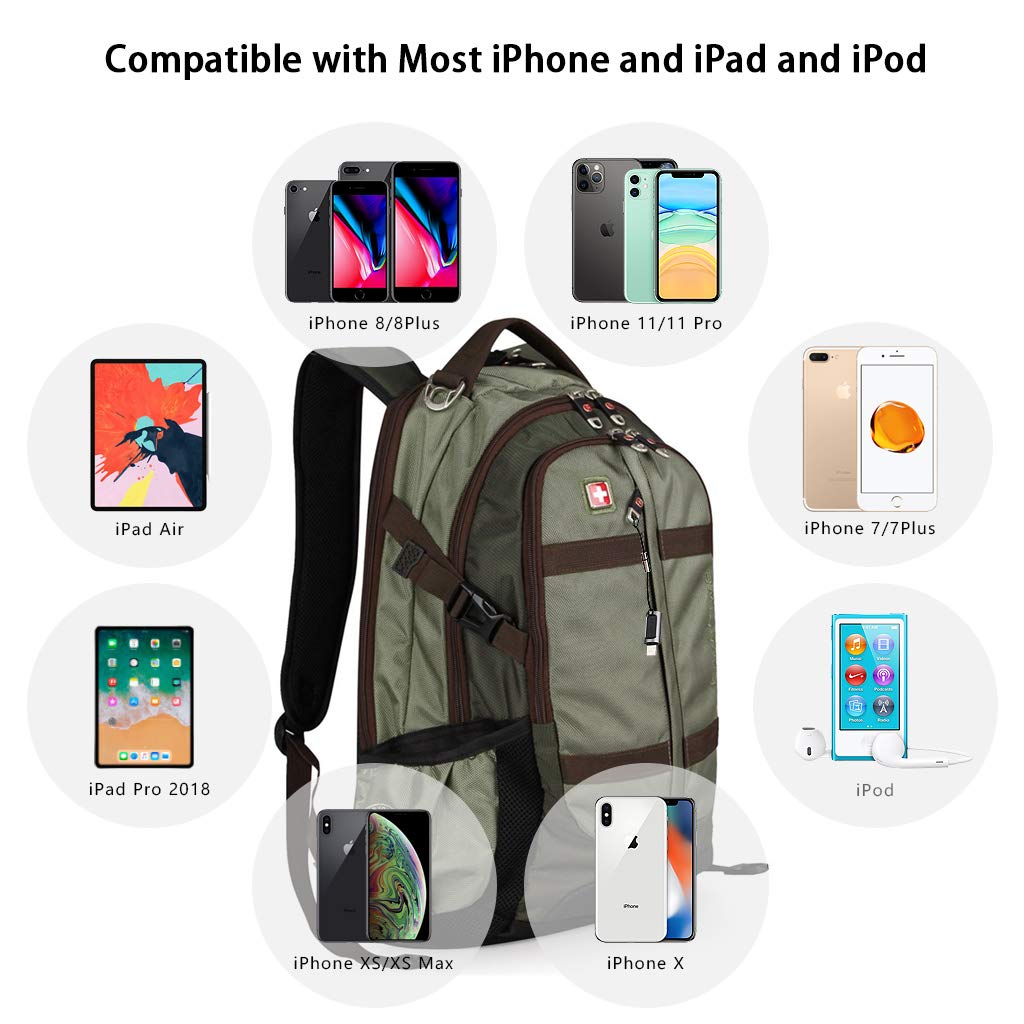 Mxcudu iOS to USB C Adapter Type C (Female) to iOS (Male) Adapter USB C Charging Converter Fast Charging Max Output 5V/2.4A Compatible with iPhone 11/11Pro/XS/X/8/7 and More(Grey)