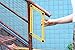 Template Tool, JAYOKE Template Tool, Multi-Angle Ruler - Measures All Angles for Handymen, Builders, Craftsmen, Yellow