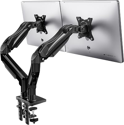 HUANUO Dual Monitor Stand for 13-32 Inch VESA 75/100