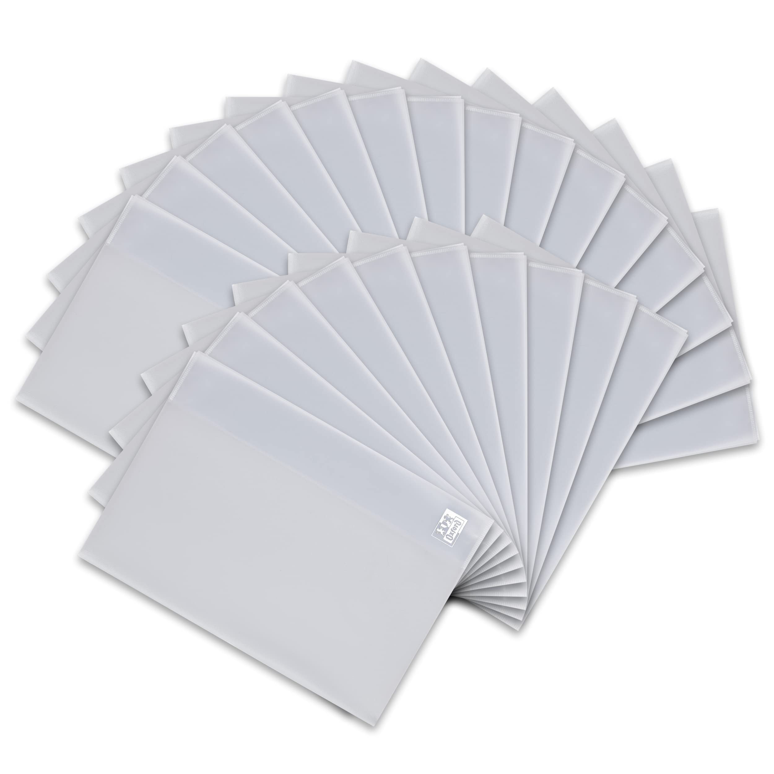 Landre 100420091 Protective Notebook Cover for DIN A5 Flexible Clean. Pack of 25 Transparent Book Cover for DIN A5 Transparent