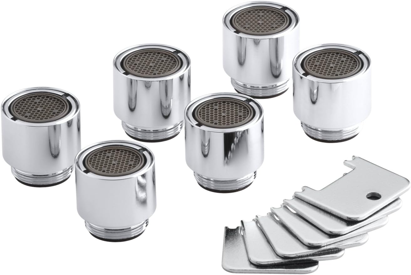Kohler K18011CP Polished Chrome Aerator K18011 Faucet Aerators And
