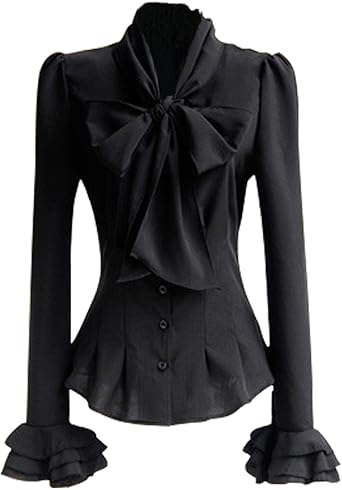 amazon ladies black tops