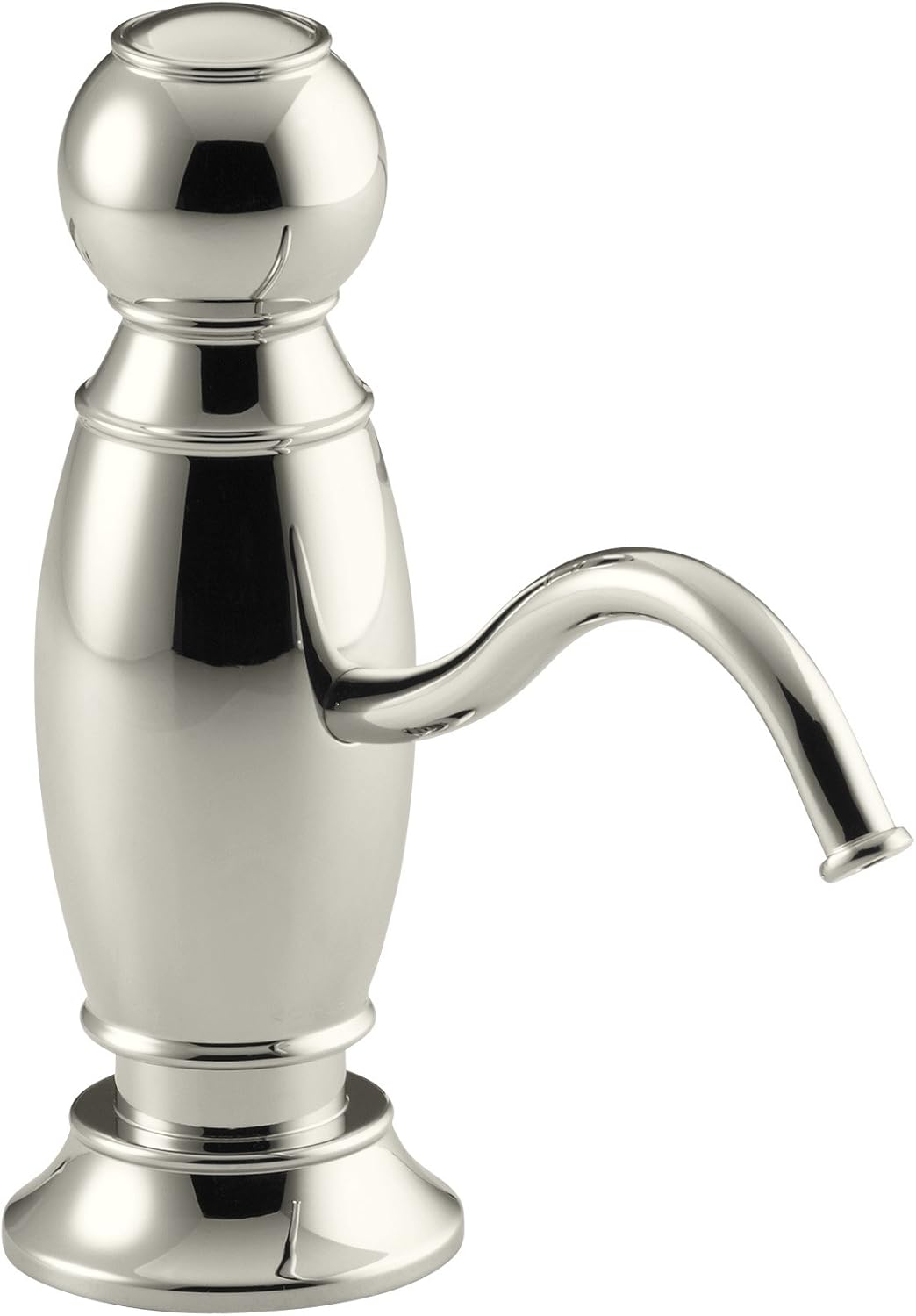 KOHLER K1994SN Traditional Design Soap/Lotion Dispenser, Vibrant