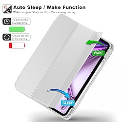 ZryXal New iPad Air 13 Inch Case M3 2025/M2 2024