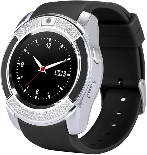 Riou Herren Damen Smartwatch mit GPS mit SIM Deutsch Fitness Tracker mit Blutdruckmessung Riou Herren Damen Smartwatch mit GPS mit SIM Deutsch Fitness Tracker mit Blutdruckmessung