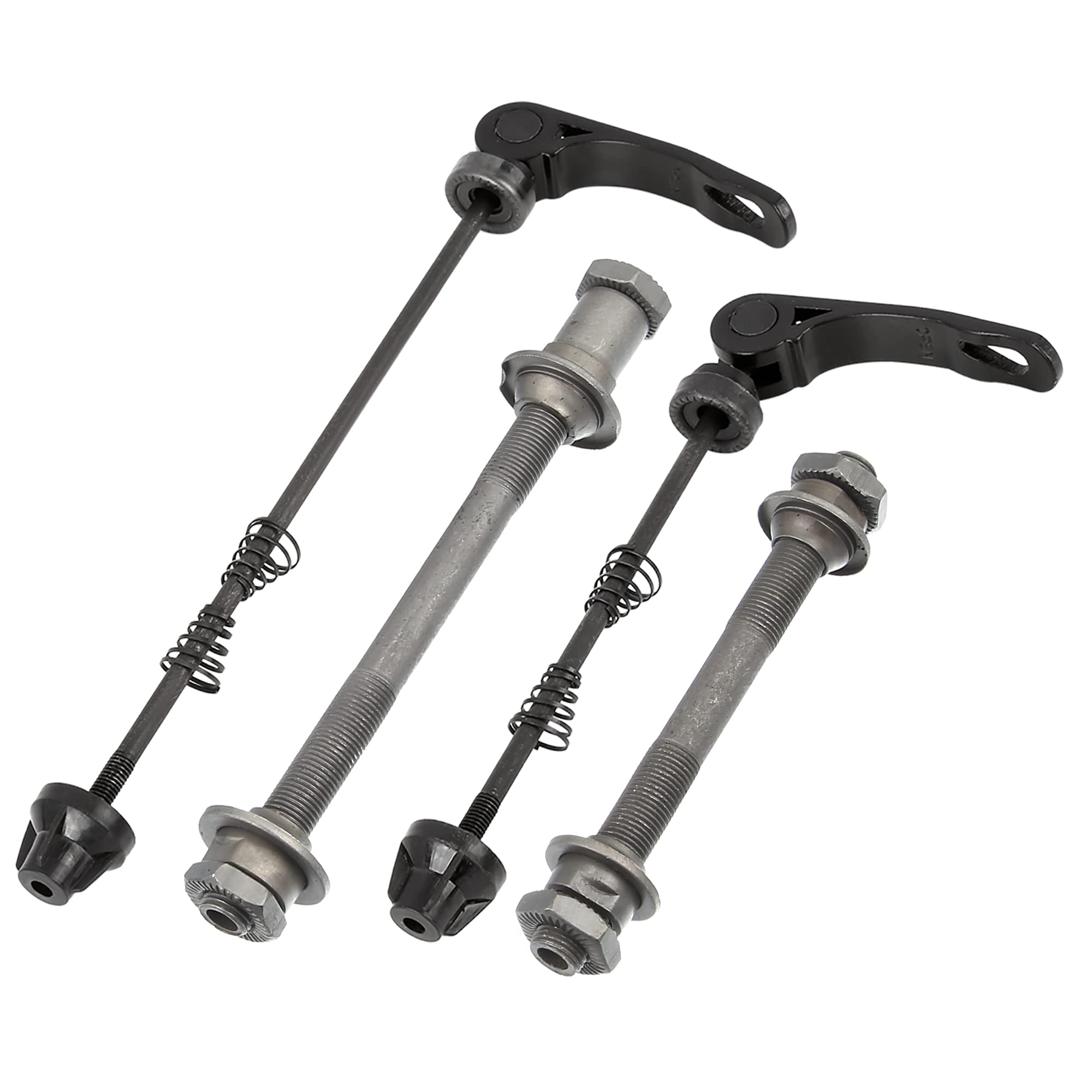 X AUTOHAUX 1 Set 9.5mm Quick Release Bearing Hollow Axle for Bicycle