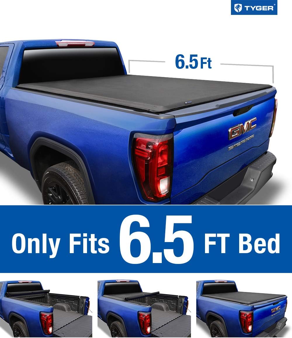 Fits 1988 2007 Silverado Sierra 8 Bed Premium Roll Up Tonneau Cover Car Truck Exterior Parts Car Truck Parts
