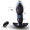 5.62 inches Special Silicone Massagers Kit with Water Resistant Play in Anywhere You Like (Black) for Man, Rechargeable Cordless Body Prostrate Massager with 9 Modes for Men Relax Massaging -sslt5