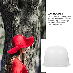 GALPADA 8-Piece Plastic Hat Stand Rack - Tabletop