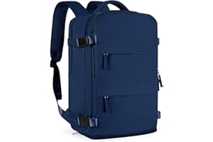 COOFAY Travel Backpack Carry On Backpack Personal Item Travel Bag Mochila De Viaje Carry On Backpack For Airplanes Traveling Backpack For Women Gym Backpacks College Backpacks Sapphire Blue