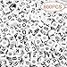 Quefe 800pcs Letter Beads Alphabet Beads with 1 Roll Elastic Crystal String Cord for Jewelry Making for Kids DIY Bracelets, Necklaces(6mm)