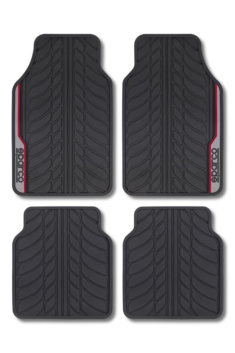 SPARCO SPCF507RD CAR MAT Set F507 INTL RED