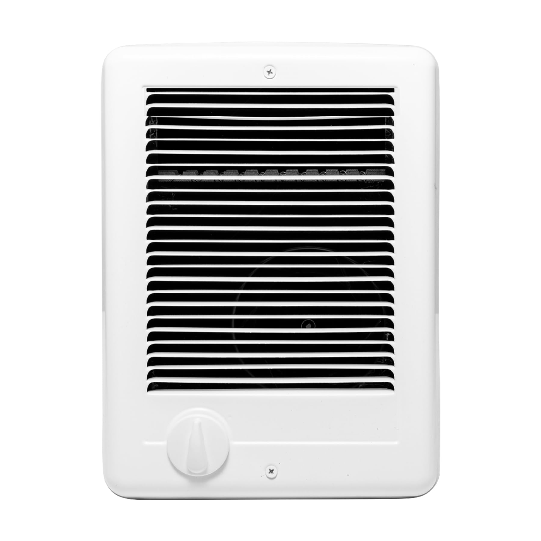Photo 1 of Com-Pak Electric Wall Heater with Built-in Thermostat (Model: CSC101W, Part: 67549), 3412 BTU, 120 Volt, 1000 Watt, White