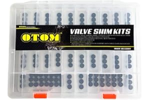 PROOTOM OTOM D7.48mm Thick 1.20-3.50mm Adjustable Valve Shim Kit for CRF 250R/X Kawasaki KX Suzuki RMZ Yamaha YZ 250F WR250F YZ Dirt Bikes (141PCS)