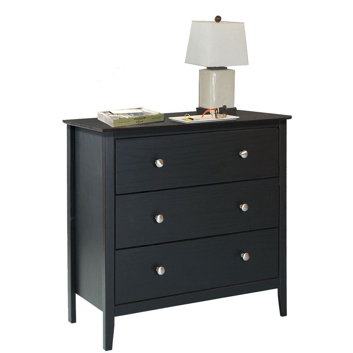Easy Pieces 3 Drawer Chest, 14.57" x 30" x 32.4"