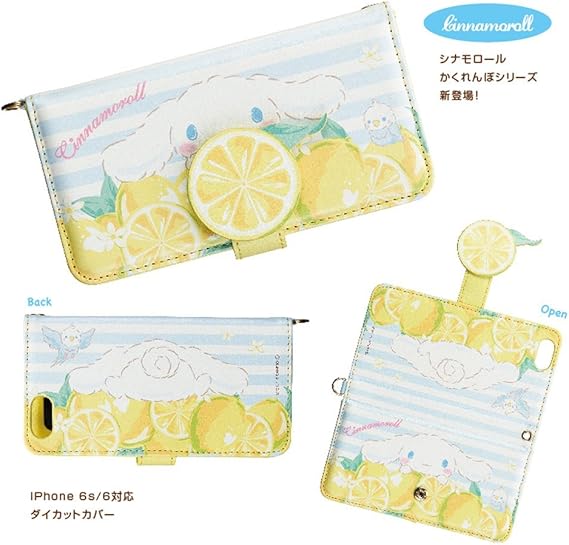 Amazon Co Jp Idress Iphone6s Iphone6 シナモロールダイカットカバー かくれんぼcn I6s Cn02 家電 カメラ