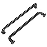 Malimali 5 Pack 7-1/2 Inch Matte Black Kitchen