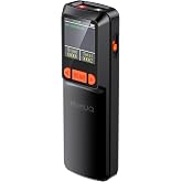 Wireless Mini Barcode Scanner with 1.44" LCD Display, 1D 2D Bar Code Reader | 1500mah, Bluetooth 2.4g USB 3-in-1 Barcode Reader for IOS/Android/Windows Voice Guidance &ndash; for Retail &amp; Logistics