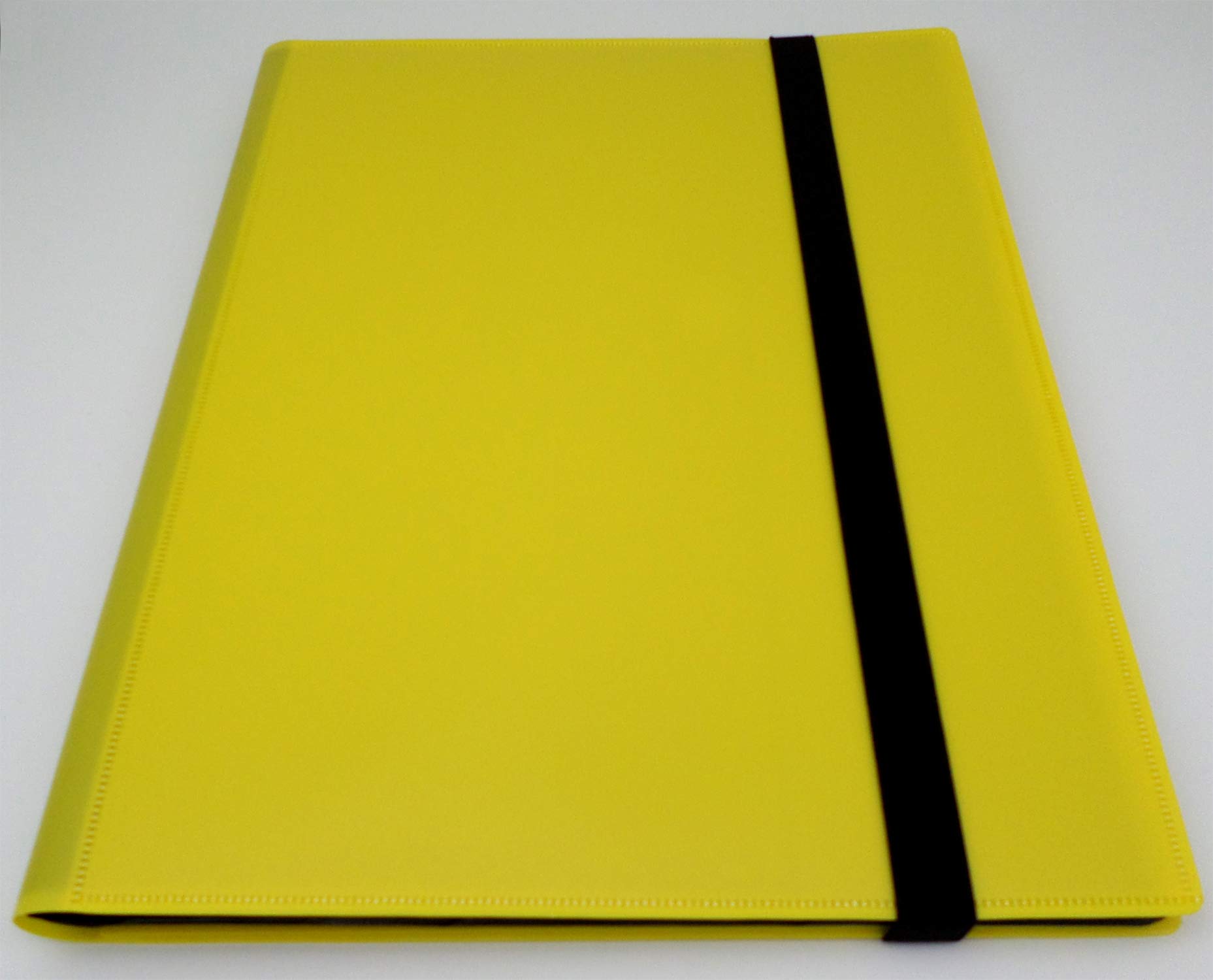 docsmagic.de Pro-Player 9-Pocket Album Yellow - 360 Card Binder - MTG - PKM - YGO