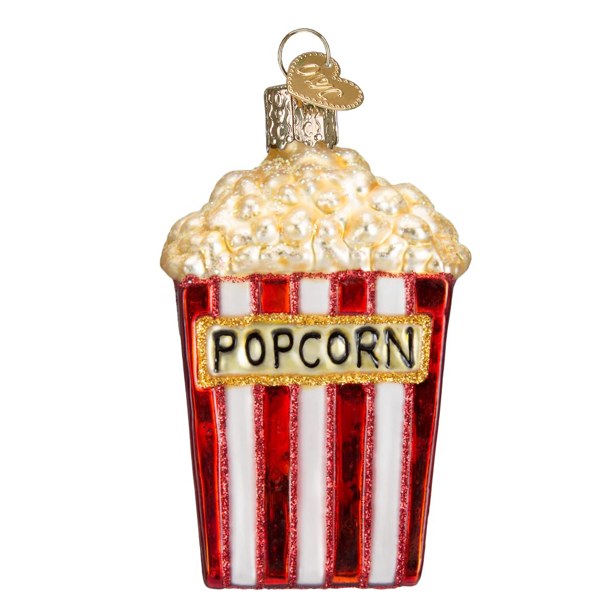 Old World Christmas Ornaments: Popcorn Glass Blown Ornaments for Christmas Tree (32074)