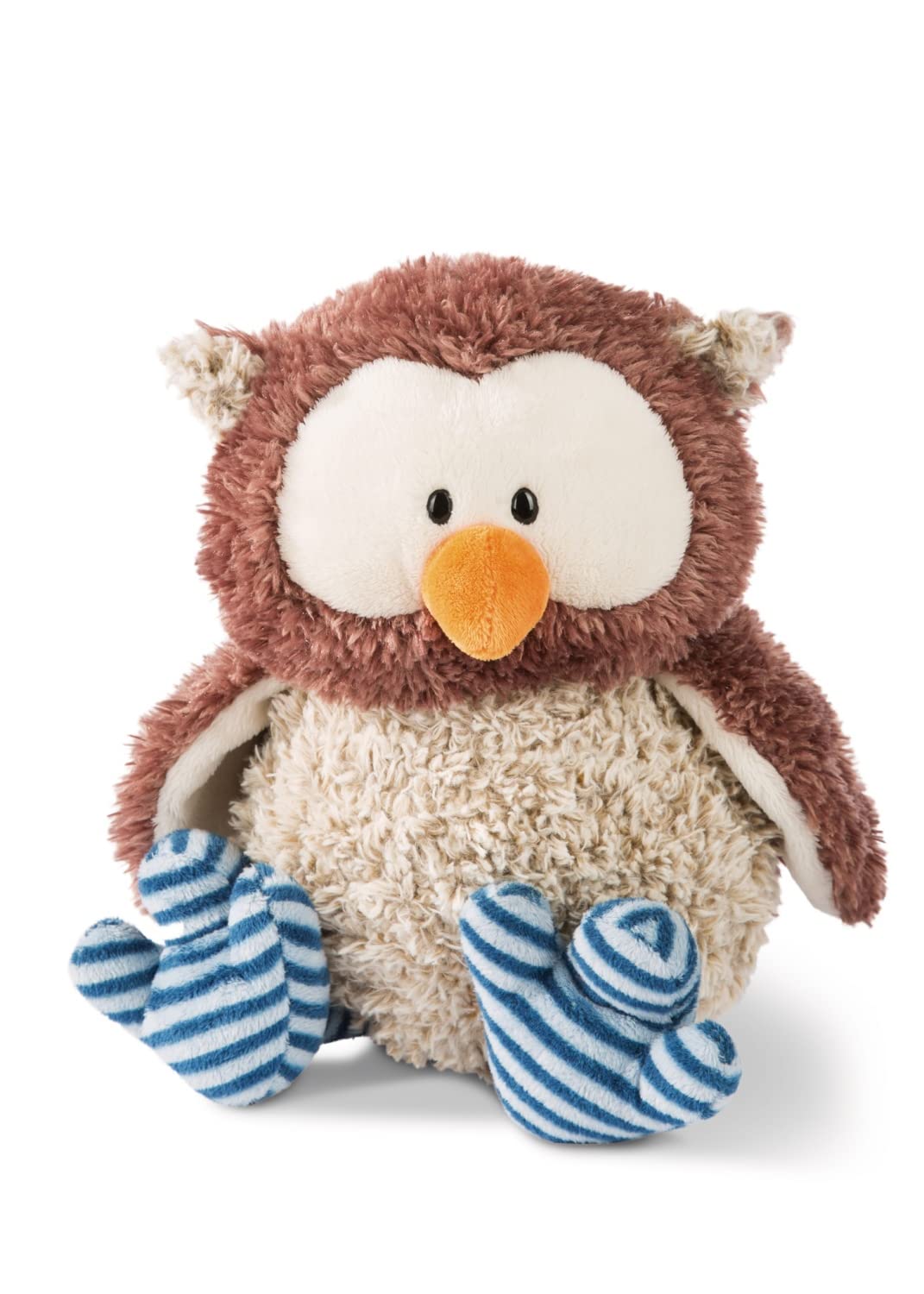 NICI Oscar 48078 Cuddly Toy Owl 35 cm with Rotating Head Brown 35 cm — image 1