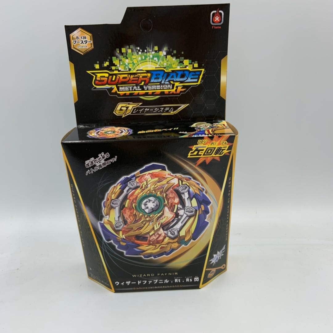 TOYUMA Bey Battle Tops Metal Fusion Burst Gyro with 4D Launcher Grip| B-139