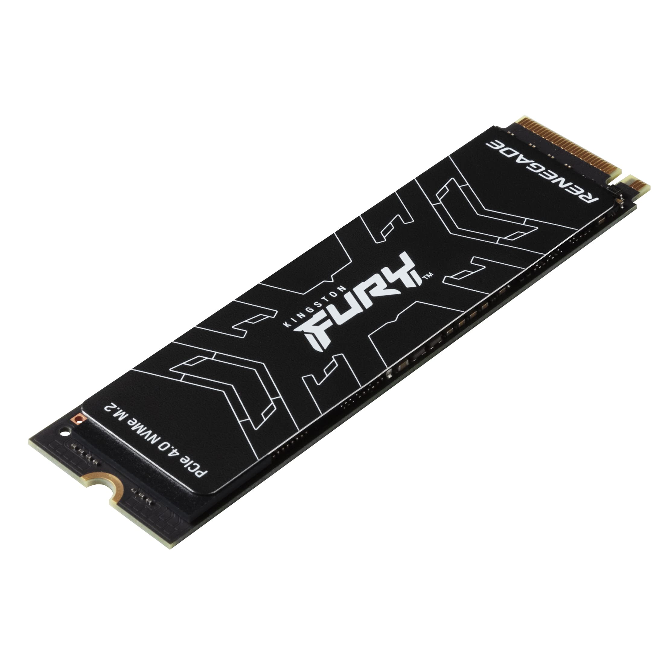 Kingston FURY Renegade 4TB PCIe Gen 4.0 NVMe M.2 Internal Gaming SSD | Up to 7300 MB/s | Graphene Heat Spreader | 3D TLC NAND | Works with PS5 | SFYRD/4000G