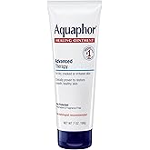 Aquaphor Advanced Therapy Healing Ointment, Skin Protectant, 7 OZ | Clinically Proven Skin Protectant Moisturizer for Cracked, Irritated or Dry Skin Relief, Dye and Fragrance Free