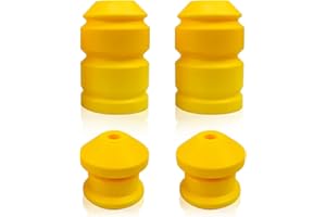 OCHIKI 4Pcs Front and Rear Bump Stops, Control Arm Axle Jounce Bumpers Fit for HUMMER H3 H3T 2006-2010, Replace 15783030 15295277