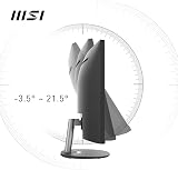 MSI PRO MP341CQ 34 inch UWQHD 3440x1440 100Hz HDR Curved Monitor view 4