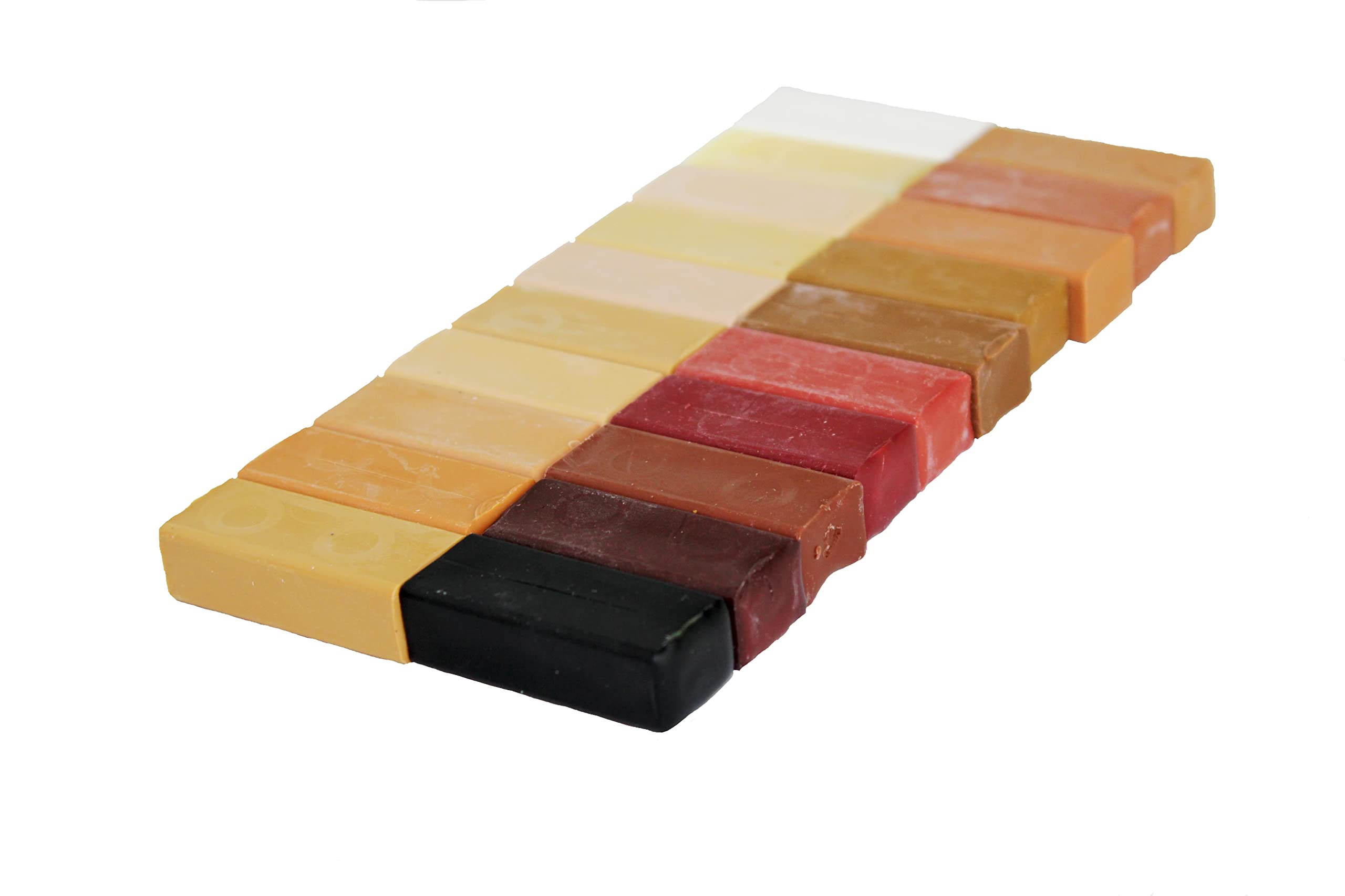 Konig Wax Filler Sticks 20 x 4cm Wood Colours (#120) HARDWAX