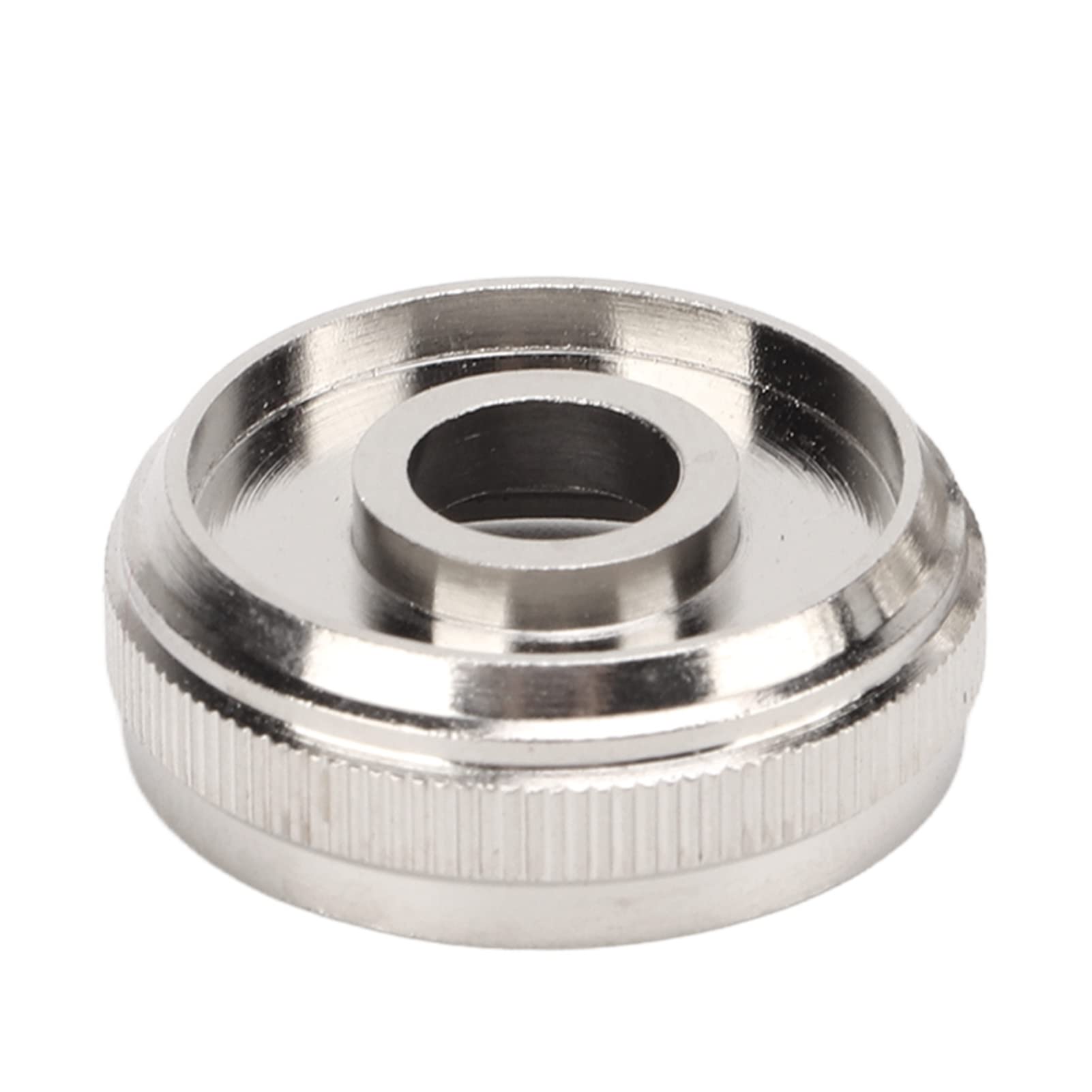 Trumpet Valve Finger Buttons, 3 Pcs Metal Trumpet Valve Caps, Silver Trumpet Valve Buttons for Most Trumpet Finger Button Replacement and Repairing