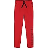 Calvin Klein Boys Pull-on Legacy Fleece Jogger Sweatpants, Drawstring Closure