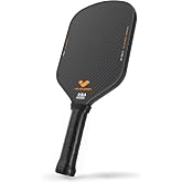 JOJOLEMON Pickleball Paddles, Carbon Fiber Pickleball Paddle with a 16mm Shark Power Polymer Core, The Pickleball Rackets Designed for Ultimate Spin &amp; Consistency
