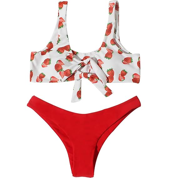 strawberry swimming costume