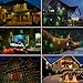 TaoTronics TT-SL209 Christmas Outdoor Light Halloween, Holiday Decoration, Class Ⅲ-A Laser Projector with 6 Automated Patterns, Wireless Remote, IP65 Waterproof, FDA Approved