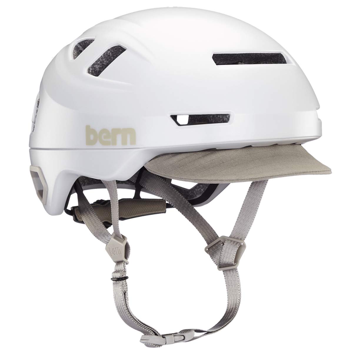 BERNHudson Commuter Bike Helmet with MIPS, Rated for E-Bike, Integrated LED Rear Light and U-Lock Compatibility