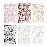 DECORA 1994 Pieces Acrylic Flat Back Jewelry Half Pearl Stickers with Adhesive