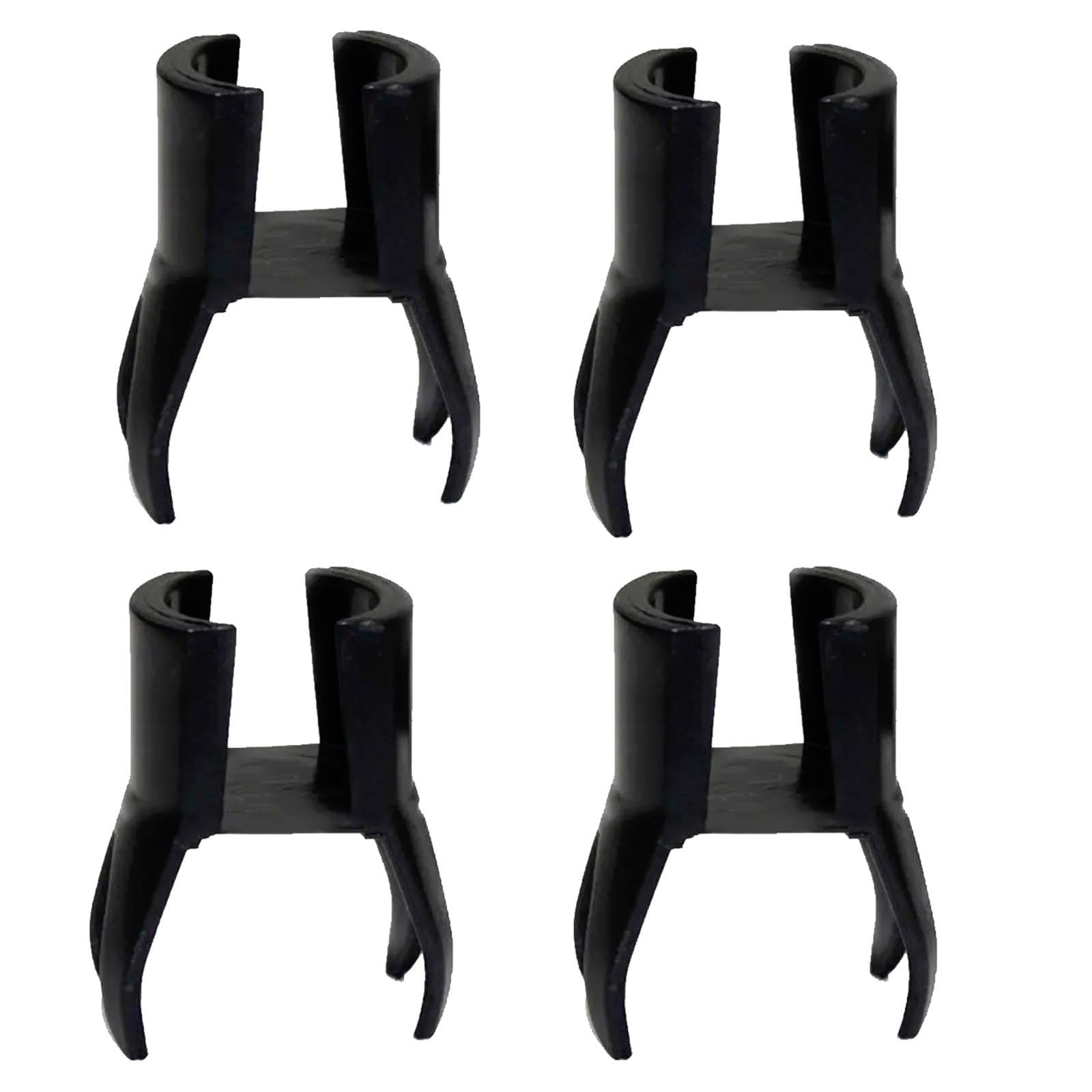 4 Pcs 4-Claw Golf Ball Retriever,Golf Ball Picker Upper,Claw Put On Putter Grip Grabber Pick Up Back Saver