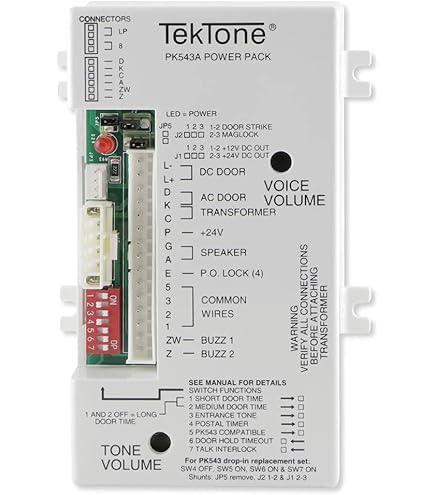 FLAT STATION inc Amazon.com : TekTone IR104E Apartment Speaker Station, 4