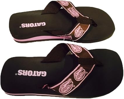 ladies pink flip flops