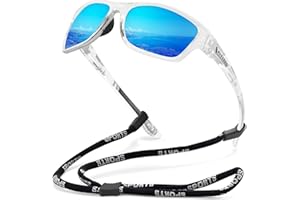 KUGUAOK Polarized Sports Sunglasses for Men Driving Cycling Fishing Sun Glasses 100% UV Protection Goggles
