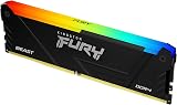 Kingston FURY Beast RGB 8GB DDR4 3600MT/s CL17 DIMM Memory KF436C17BB2A/8 view 2