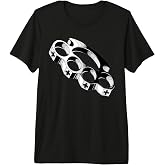Brass Knuckles Blackwork Tattoo Flash Premium Tri-Blend T-Shirt