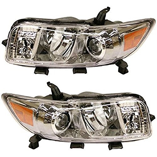 Fits Scion XB 08-10 Left & Right Headlight Assemblies Set