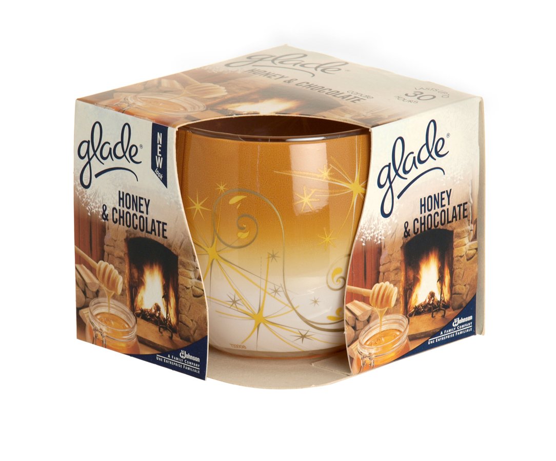 Glade Candle Honey and Chocolate Amazon.co.uk Kitchen & Home
