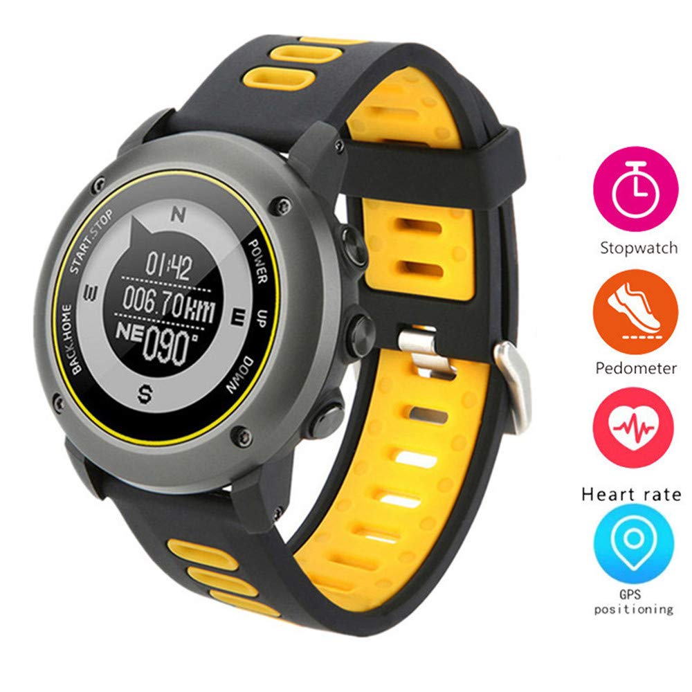 MHCYKJ Fitness Tracker Snorkeling Smart Watch GPS Outdoor Men ...