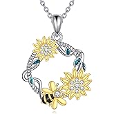 LWQQWL Animal Necklace for Women Necklace 925 Sterling Silver Cute Animal Pendant Necklaces Jewelry Gifts