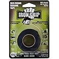 IPG Iron Grip Self-Fusing Silicone Tape, 1" x 10 ft, Black (Single Roll)