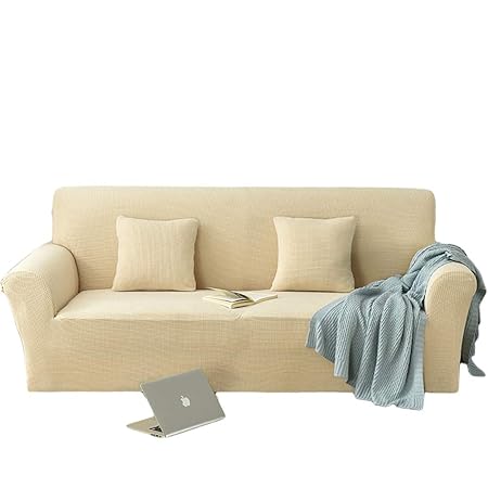 Dulplay Plush Sofa Cover All Inclusive Furniture Protector